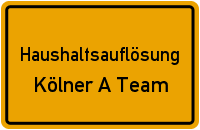 Haushaltsauflösung Köln Blumenberg Kölner A Team